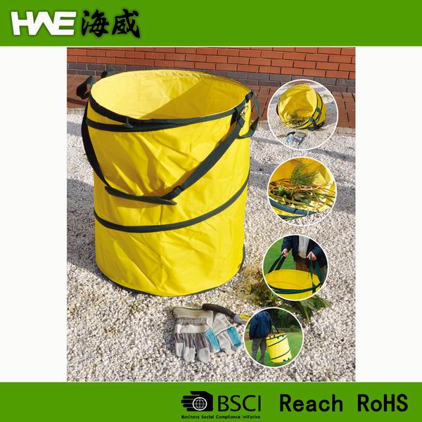 Foldable leaf pouch foldable garden bag