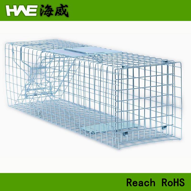 Mouse  Animal Cage Foldable Metal Humane Live Catch Rat Cat Dog