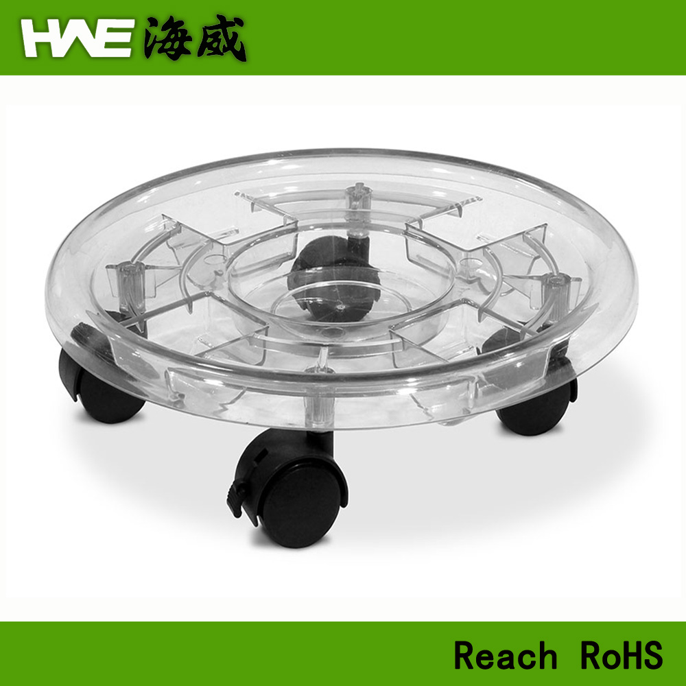 Flower pot shelves trolley